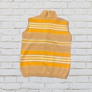 Late 1960s/early 1970s Spring Knit Crop Vest